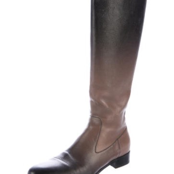 Prada Ombré Knee-High Boots - Picture 1 of 4